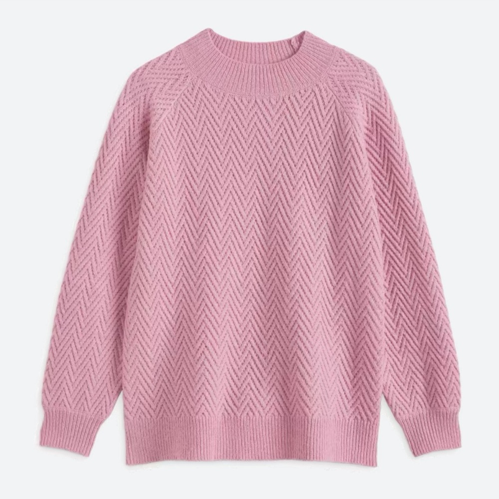 NWT Pink Clover Raymond mock neck sweater
